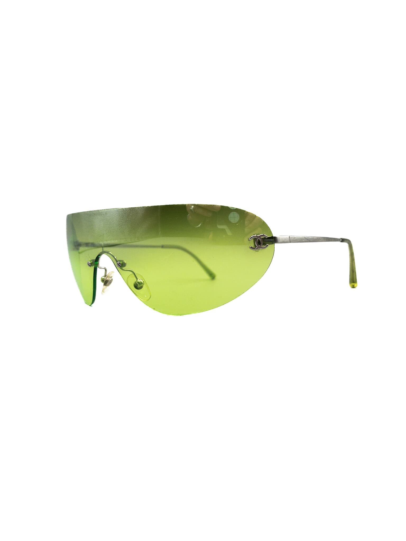 Chanel vintage Y2K sunglasses shields1
