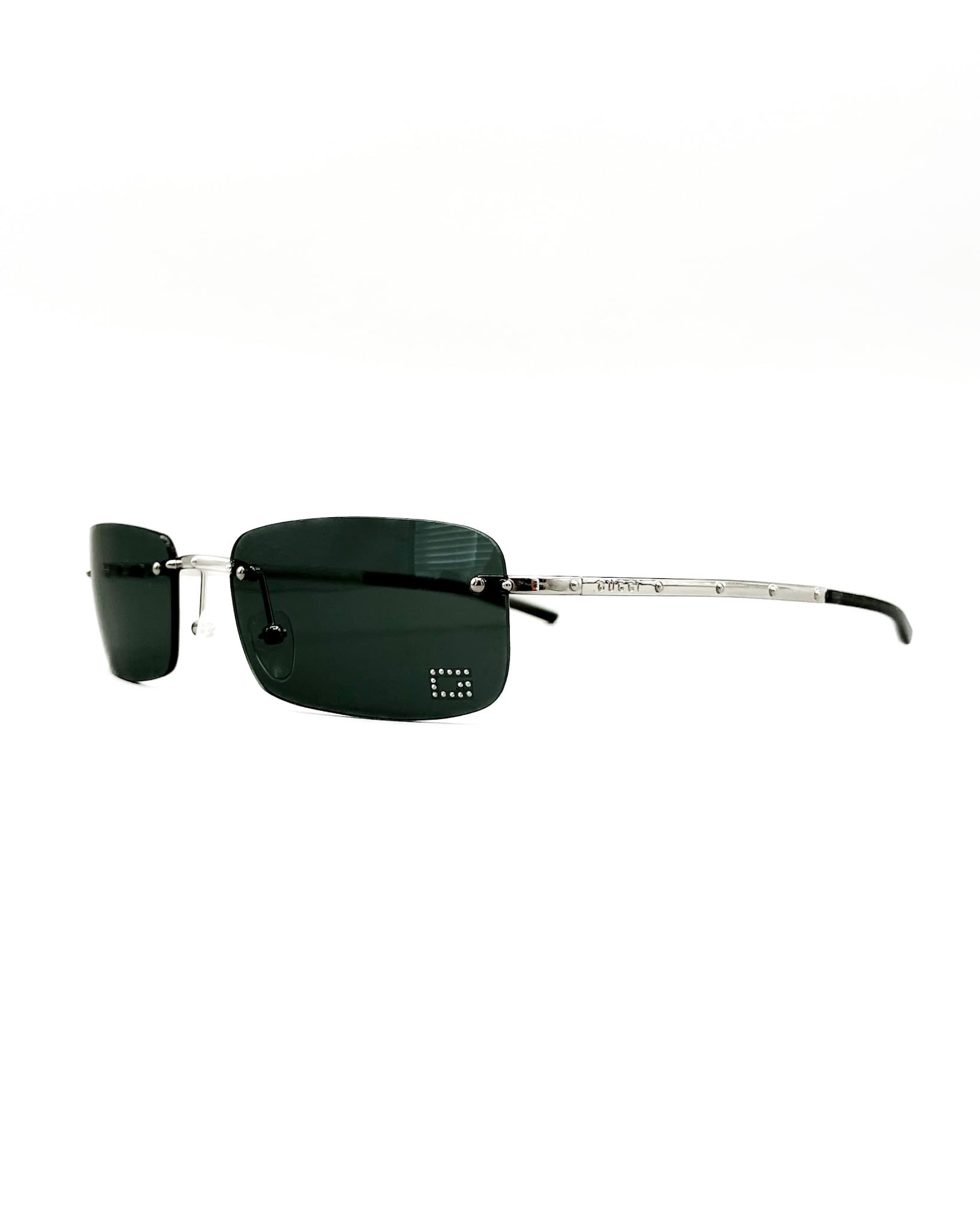 Gucci GG 1755 vintage nineties sunglass chrome4