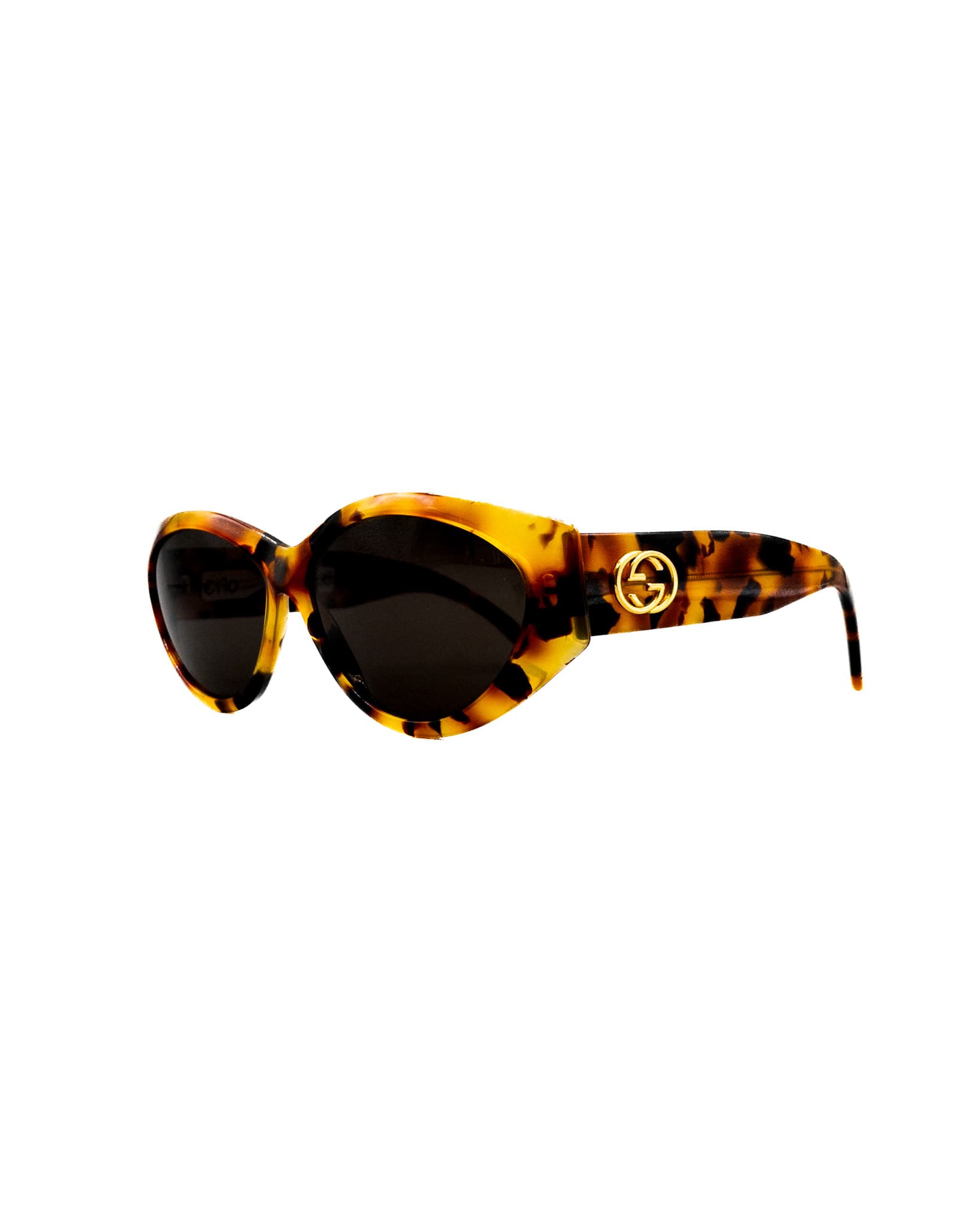 Gucci GG 2195 vintage nineties sunglass tortoise0
