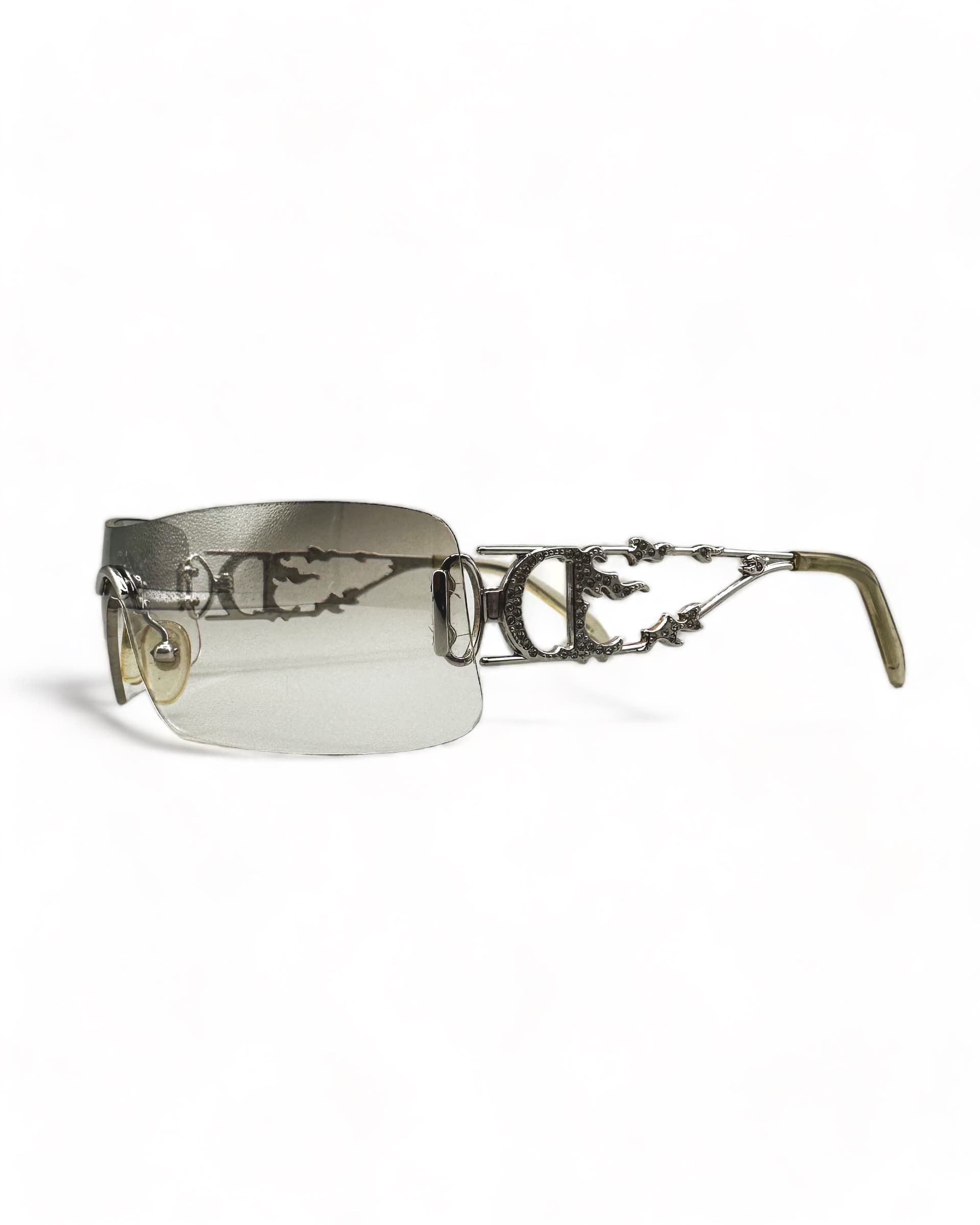 vintage dior fire sunglasses y2k fall 2000 jon galliano exclusive sunglasses2